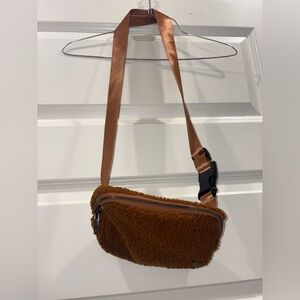 Lululemon Athletica Brown Sherpa Belt Bag